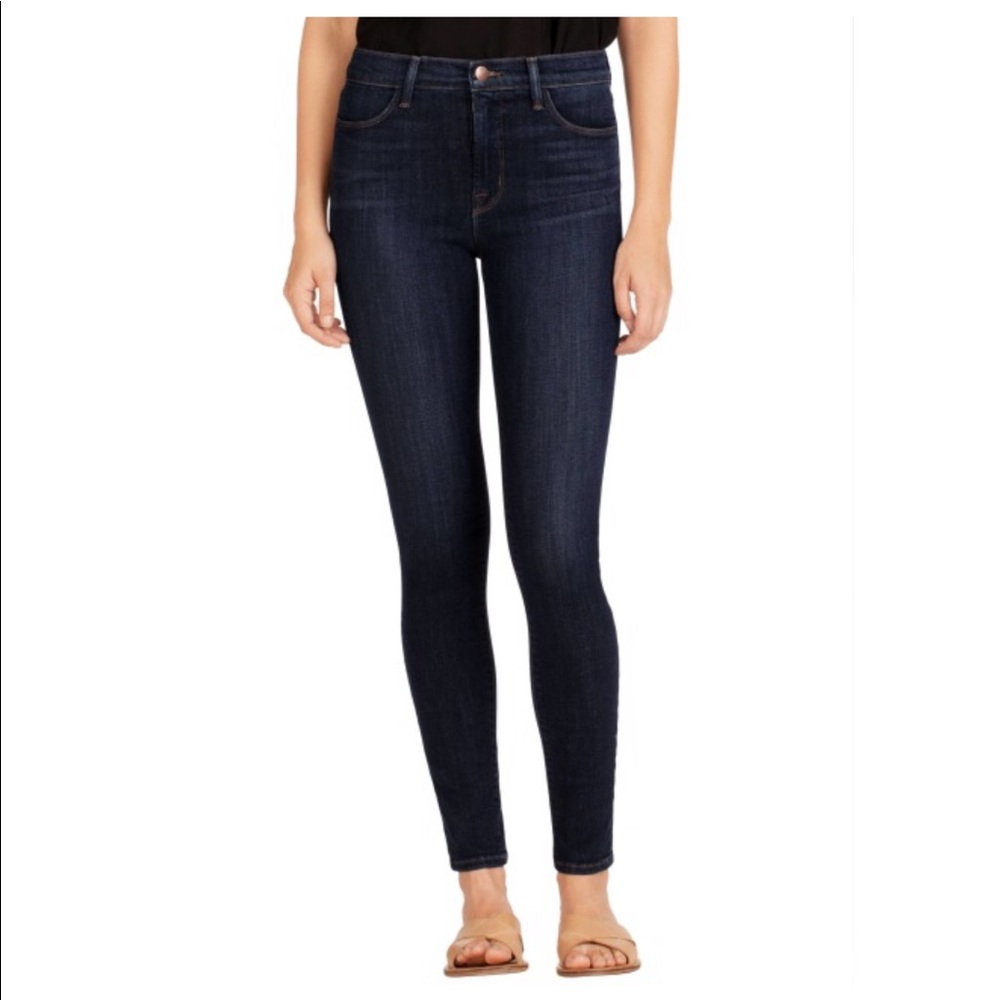 J Brand Maria High Rise Super Skinny Jeans